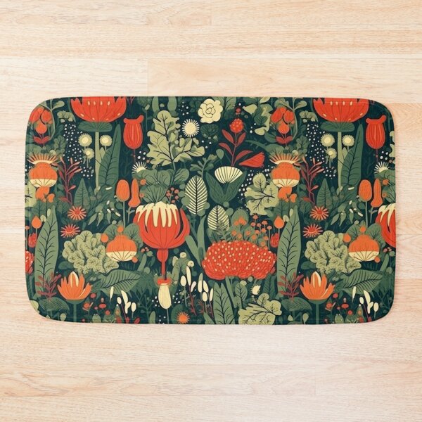 Item preview, Lush Botanical Garden Themed Pattern designed and sold by mondmakes.