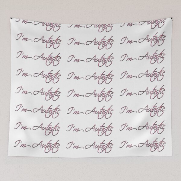 Item preview, "I'm Autastic" Graphic - Pink designed and sold by JadeRyder.