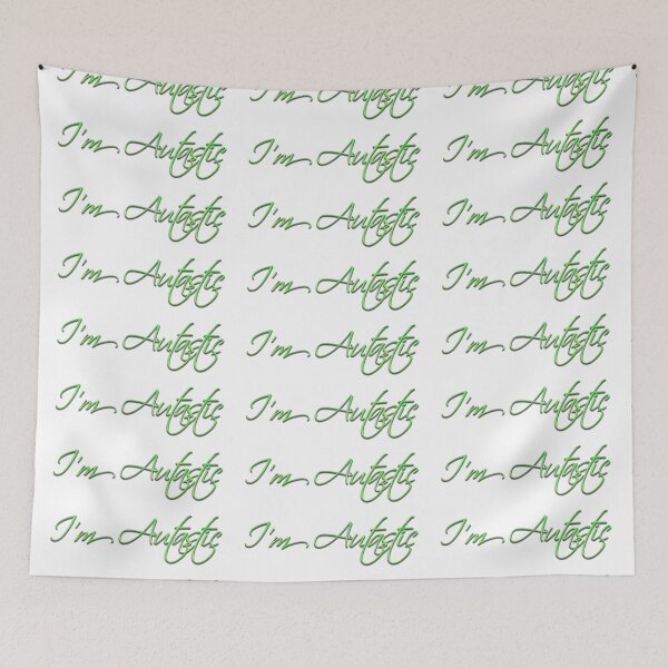 Item preview, "I'm Autastic" Graphic - Green designed and sold by JadeRyder.