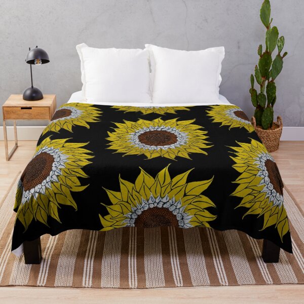 Item preview, White Yellow Sunflower designed and sold by wildjellybeans.