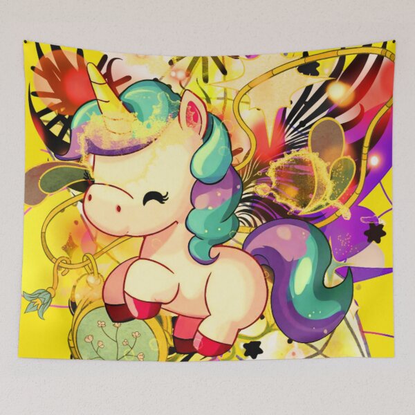 Item preview, The Unicorn of Mythical World designed and sold by DEZINOMANIA.