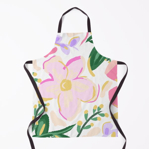 Item preview, estampado de hojas y flores coloridas designed and sold by ArtKar.
