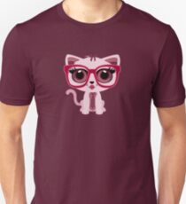 Kitten Nerd Unisex T-Shirt