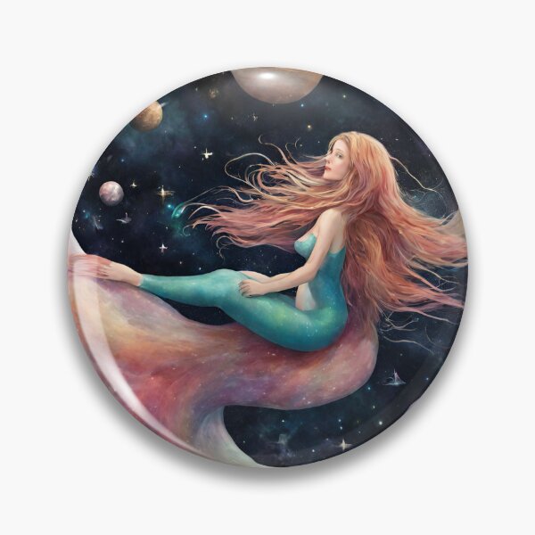 Item preview, Mermaid in Space designed and sold by matmazel.