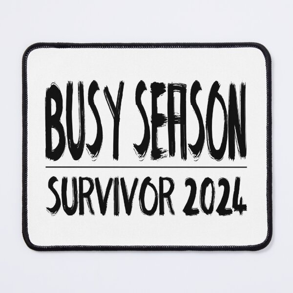Item preview, Accounting: Busy Season Survivor 2024 designed and sold by AppreciateThat.