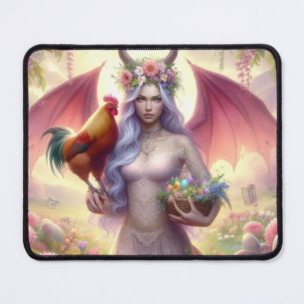 Item preview, beautiful female demon fantasy easter landscape designed and sold by Expressions-Sel.