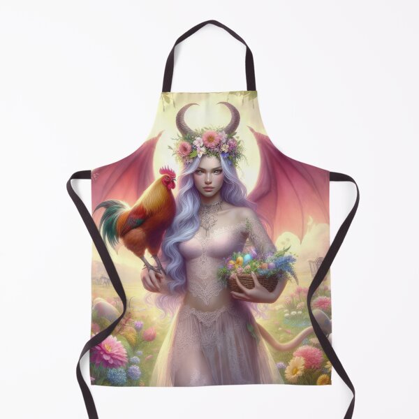 Item preview, beautiful female demon fantasy easter landscape designed and sold by Expressions-Sel.