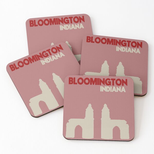 Item preview, BLOOMINGTON INDIANA Wall Print Coffee Table Book Inspired designed and sold by dartydesigns.