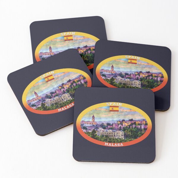 Item preview, Malaga Spain Travel designed and sold by Thistle-TShop.