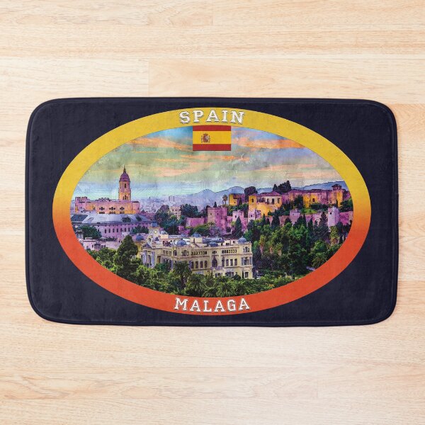 Item preview, Malaga Spain Travel designed and sold by Thistle-TShop.