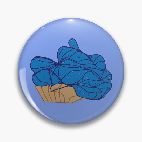 Item preview, Smashed Cupcake (Blue) designed and sold by Squeebird.