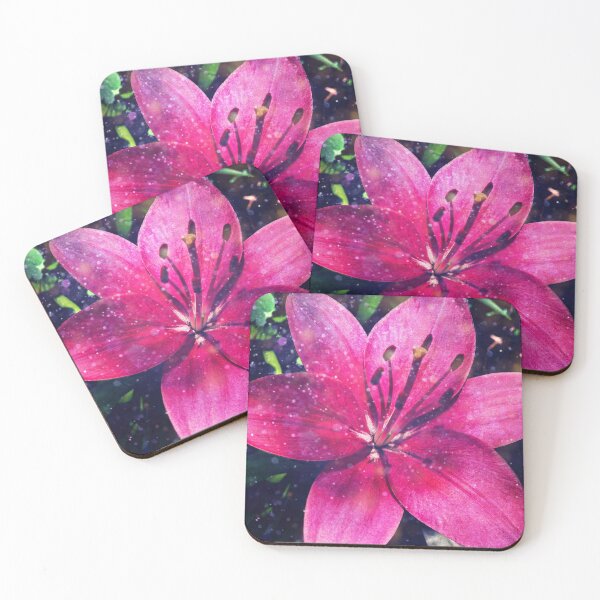 Item preview, Pink Lily Fairylights designed and sold by kcrystalfriend.