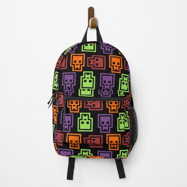 Item preview, Pixel Art Skull Quartet - Vibrant Retro Gamer Style Design designed and sold by EWNDesigns.