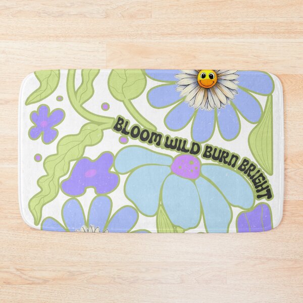 Item preview, Bloom wild burn bright with smiley faced daisies designed and sold by JoyOfHopeStore.