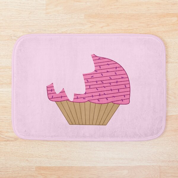 Artikelvorschau, Angebissener Cupcake (Pink) entworfen und verkauft von Squeebird.