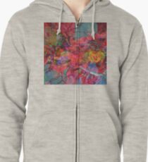 Summer Blur Zipped Hoodie