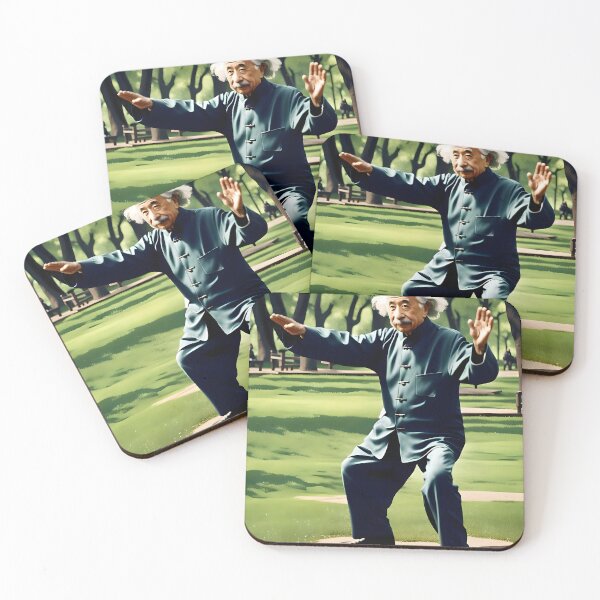 Item preview, Albert Einstein Tai Chi (green)  designed and sold by HofTao.