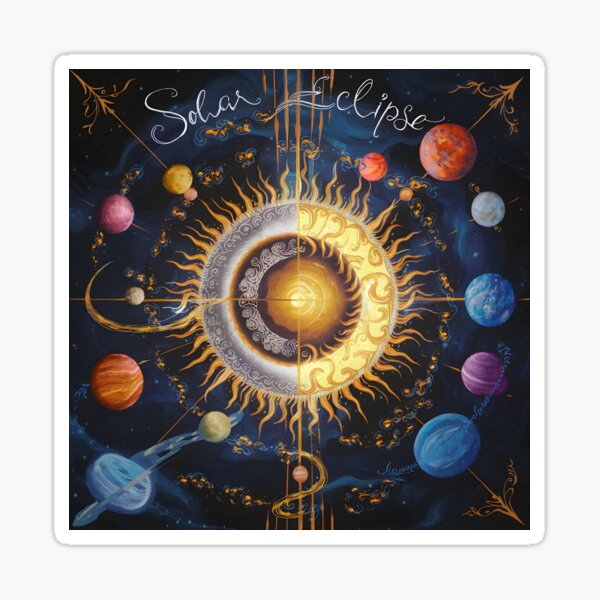 Item preview, Solar Eclipse - no19 designed and sold by Solomon Walker Creative Gifts.