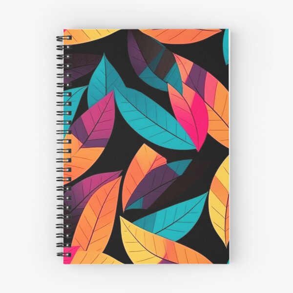 Item preview, Vibrant Colored Leaf Themed Print Design designed and sold by mondmakes.