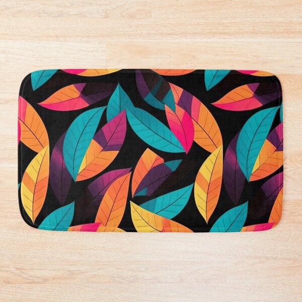 Item preview, Vibrant Colored Leaf Themed Print Design designed and sold by mondmakes.
