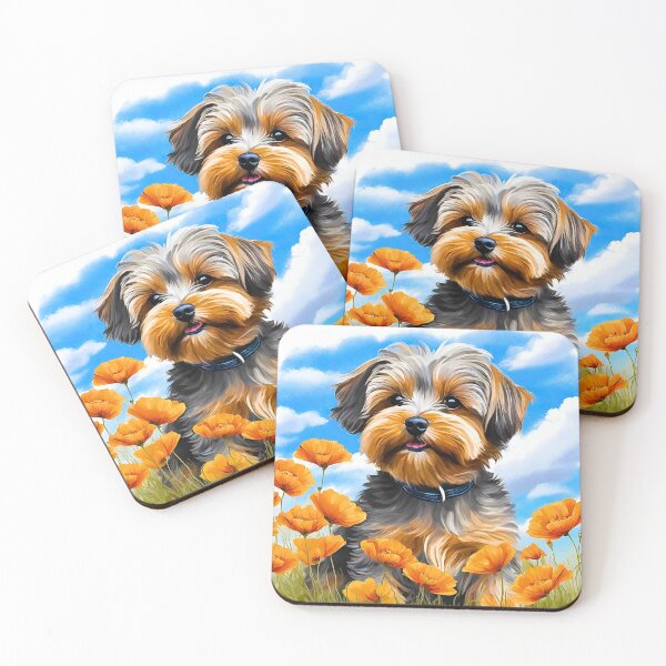 Item preview, California Poppy Yorkipoo designed and sold by Fredster1966.