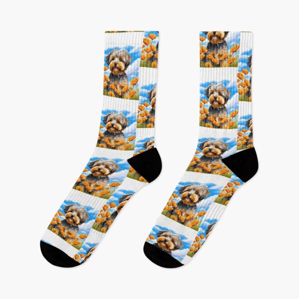 Item preview, California Poppy Yorkipoo designed and sold by Fredster1966.