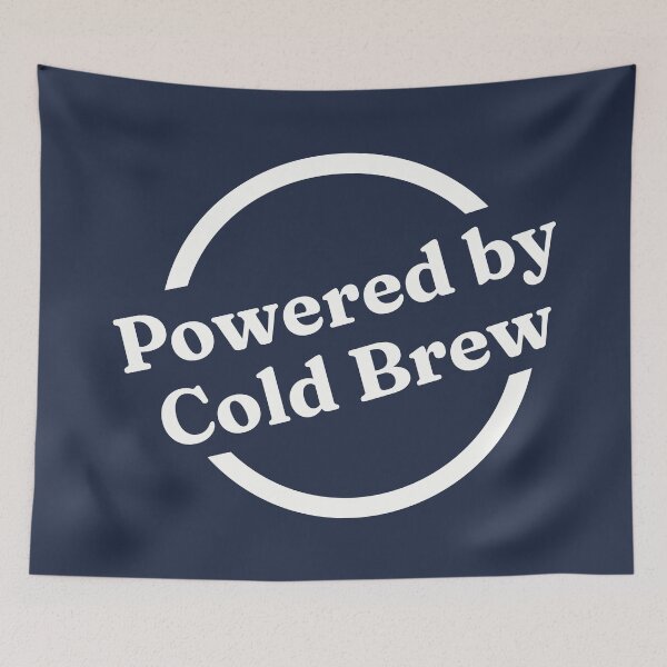 Item preview, Powered By Cold Brew designed and sold by FieldScent.