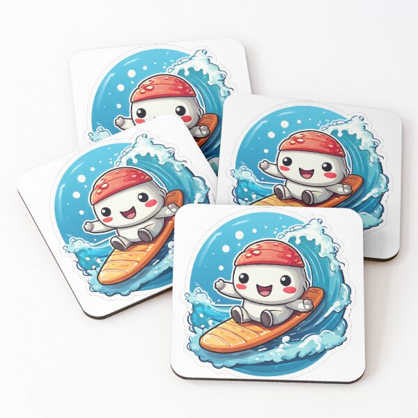 Item preview, surfing sushi designed and sold by Recota.