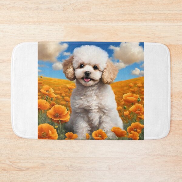 Item preview, California Poppy Toy Poodle Puppy designed and sold by Fredster1966.