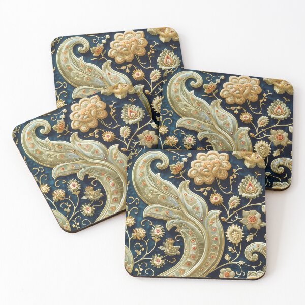 Item preview, Golden Paisley Elegance designed and sold by stevepmp.