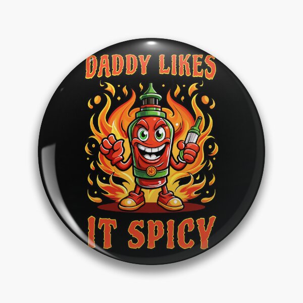 Item preview, Daddy likes it spicy designed and sold by onemoremask.