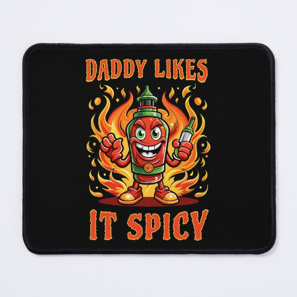 Item preview, Daddy likes it spicy designed and sold by onemoremask.