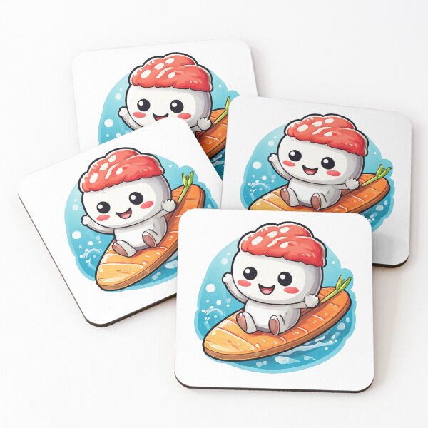 Item preview, happy sushi surfing  designed and sold by Recota.
