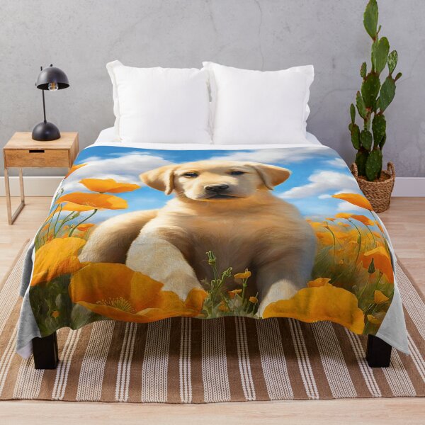 Item preview, California Poppy Labrador Retriever Puppy designed and sold by Fredster1966.