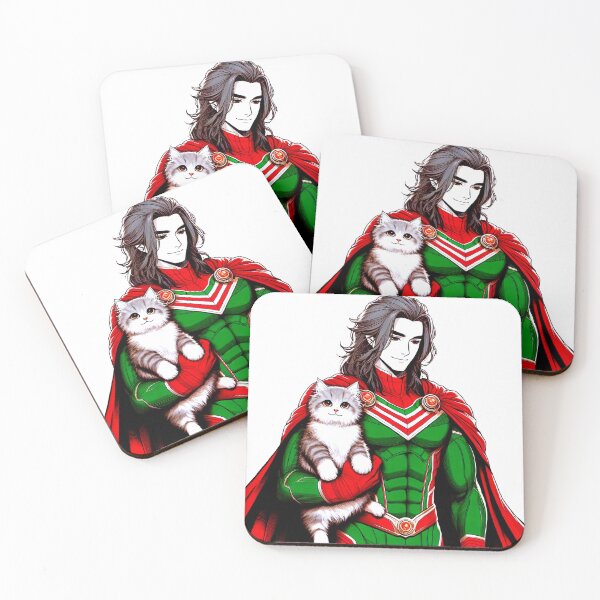 Item preview, Superhero with Cat designed and sold by LoveDesignMania.