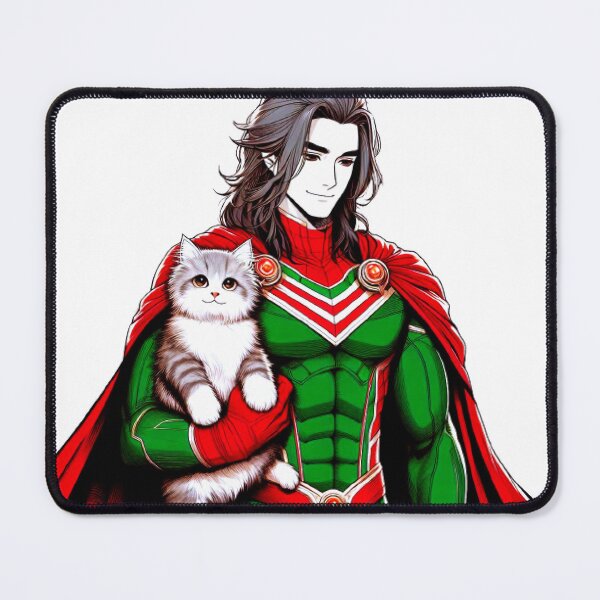 Item preview, Superhero with Cat designed and sold by LoveDesignMania.