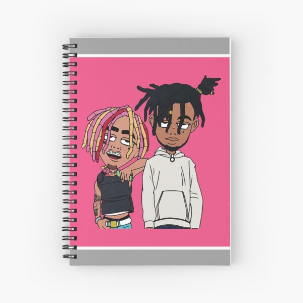 Lil Pump Spiral Notebooks Redbubble - lil pump roblox hair