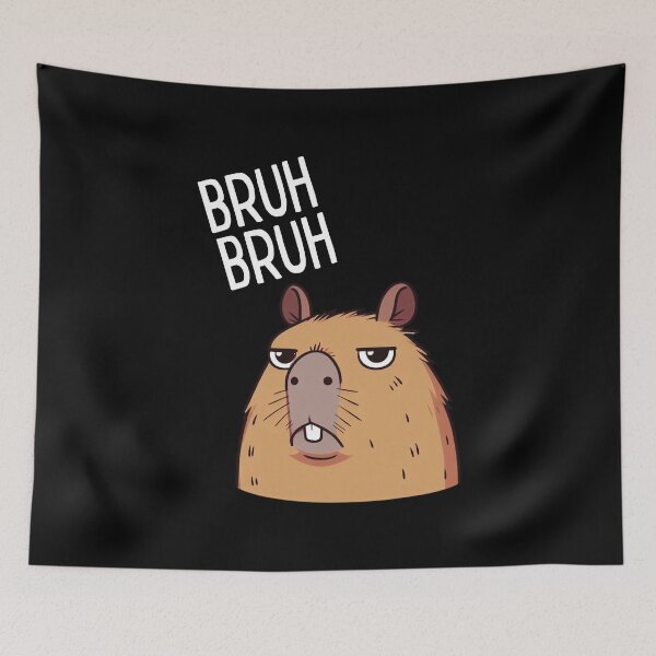 Artikelvorschau, Capybara, Bruder, Capybara-Meme entworfen und verkauft von VerveVerseBoo.