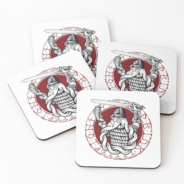 Item preview, Drink and fight viking tee designed and sold by BlackForge.