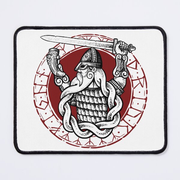 Item preview, Drink and fight viking tee designed and sold by BlackForge.