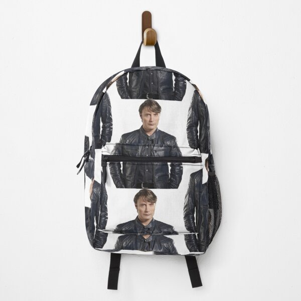 Item preview, Mads Mikkelsen Leather Jacket Dilf designed and sold by chromaticanico.