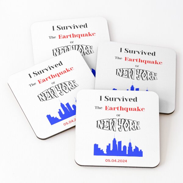Item preview, I survived the NYC earthquake  designed and sold by Echo Aesthetics.