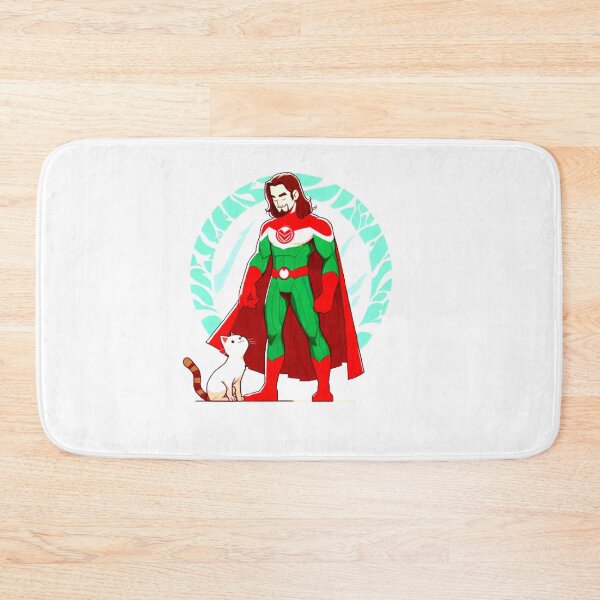 Item preview, Superhero with Cat designed and sold by LoveDesignMania.