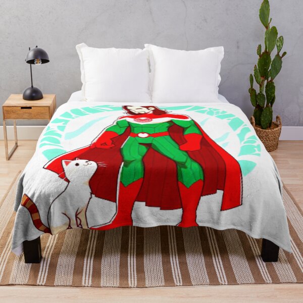 Item preview, Superhero with Cat designed and sold by LoveDesignMania.