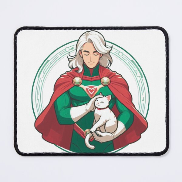 Item preview, Superhero with Cat designed and sold by LoveDesignMania.