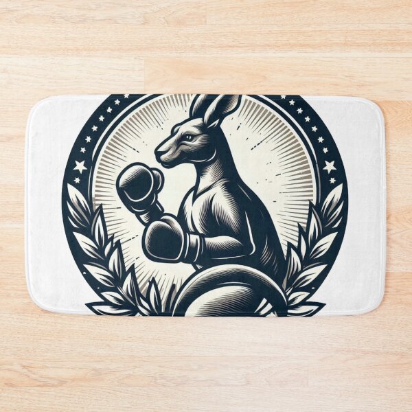 Item preview, Boxing Kangaroo Logo Boxing Gym Minimalist  designed and sold by Martial-Art-23.