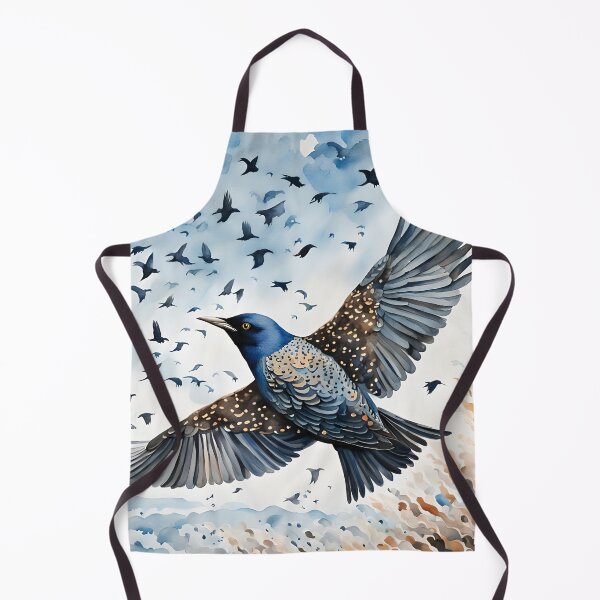 Item preview, Starling in a Murmuration - British Birdlife designed and sold by Country-Artist.