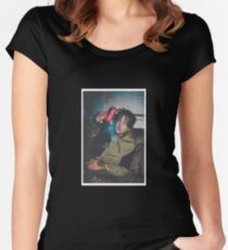 Camiseta entallada de cuello redondo Smokepurpp