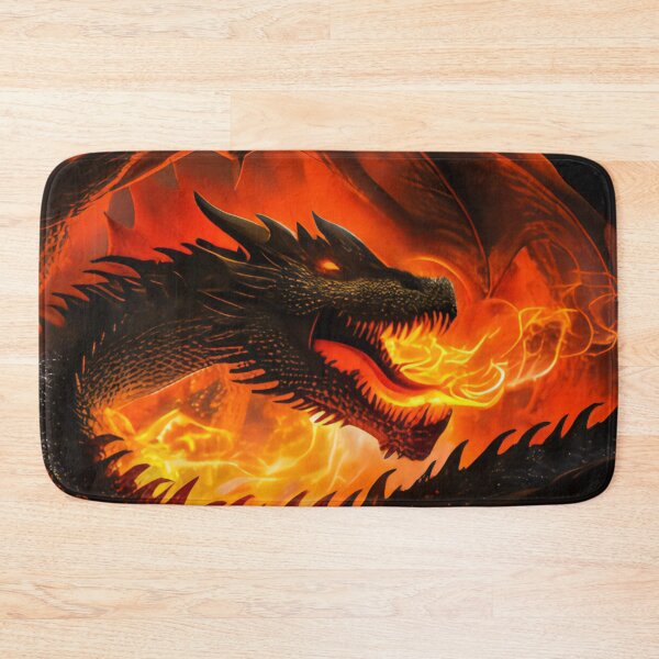 Item preview, Dragon Fire: Dragonfire Red And Black Dark Fantasy designed and sold by Fantasy Masterpiece.