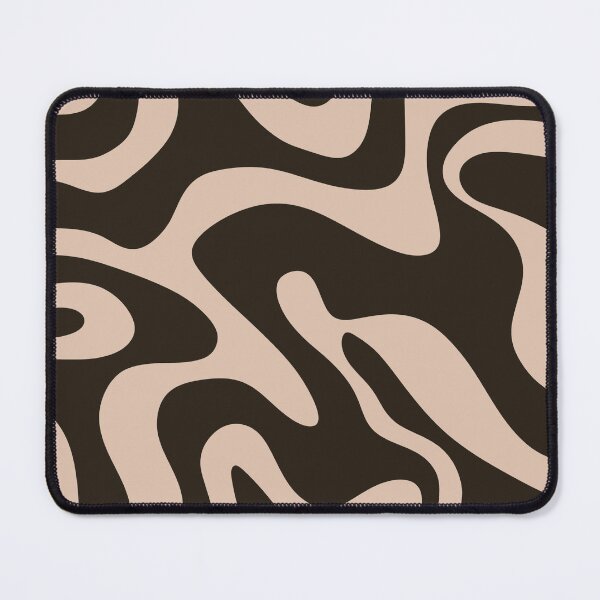 Item preview, Retro Swirl Abstract Pattern (Brown) designed and sold by MaizzArts.
